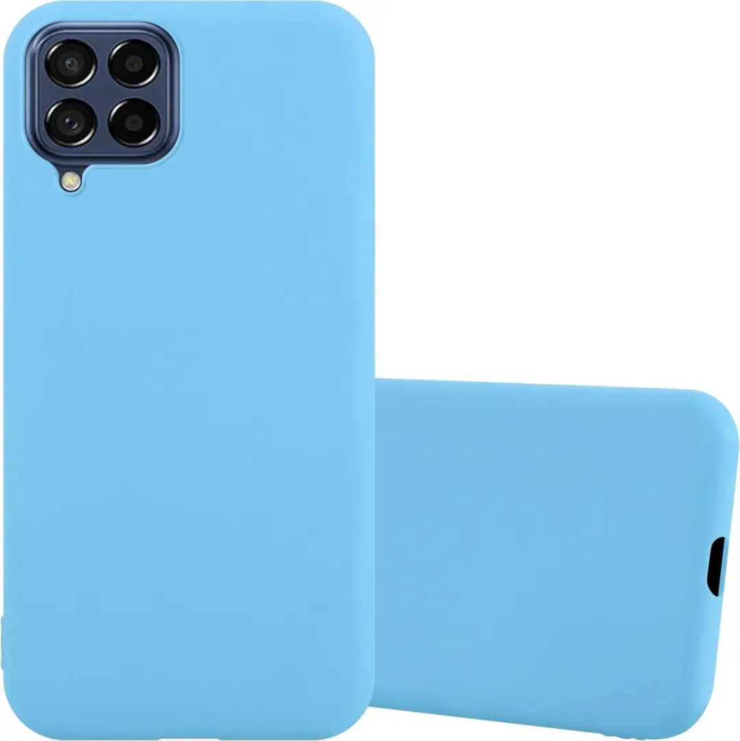 Cadorabo Hoesje geschikt voor Samsung Galaxy M53 5G in CANDY BLAUW
