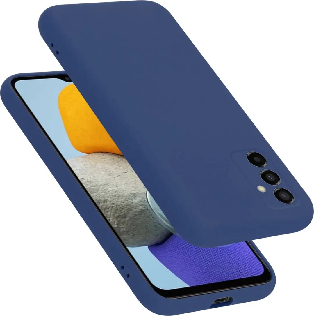 Cadorabo Hoesje geschikt voor Samsung Galaxy M23 5G in LIQUID BLAUW