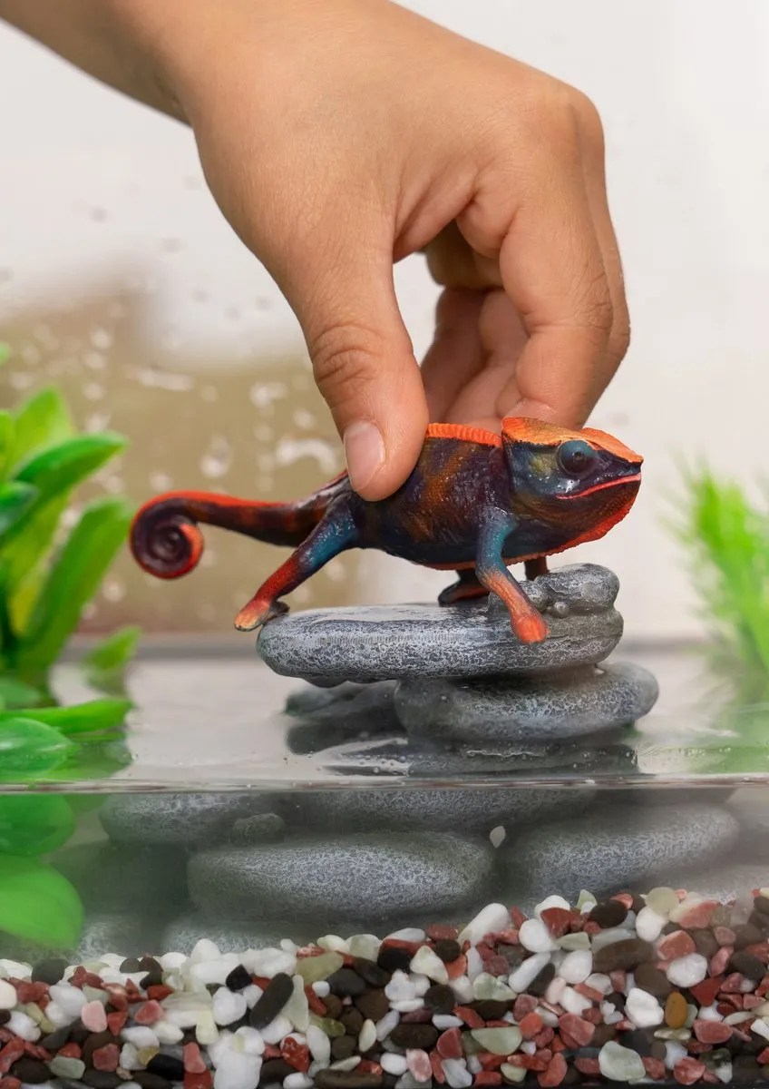 Schleich WILD LIFE Kameleon 14858 - Veranderende kleur