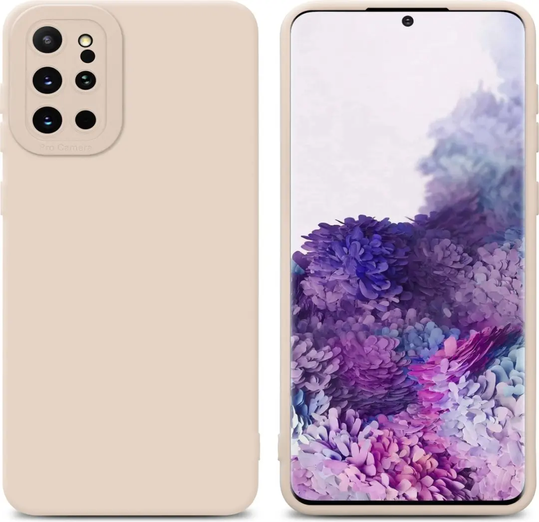 Cadorabo Hoesje geschikt voor Samsung Galaxy S20 PLUS in FLUID CREAM