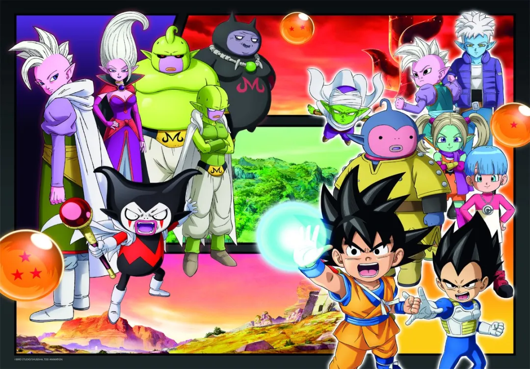 Clementoni Dragon Ball Daima Puzzel 500 Stuks - Multikleur - afbeelding 6 van 6