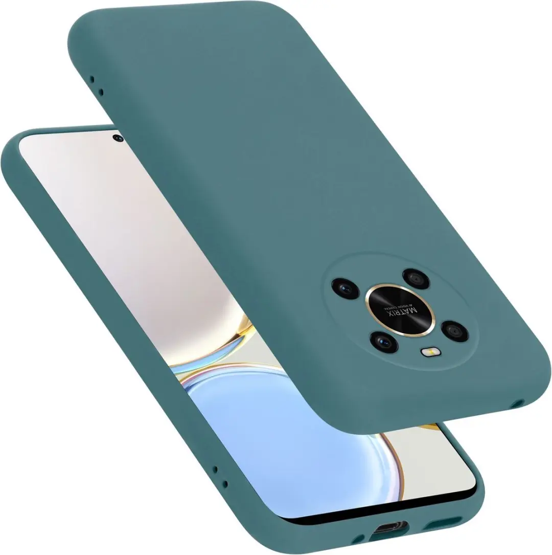 Cadorabo Hoesje geschikt voor Honor MAGIC 4 LITE in LIQUID GROEN