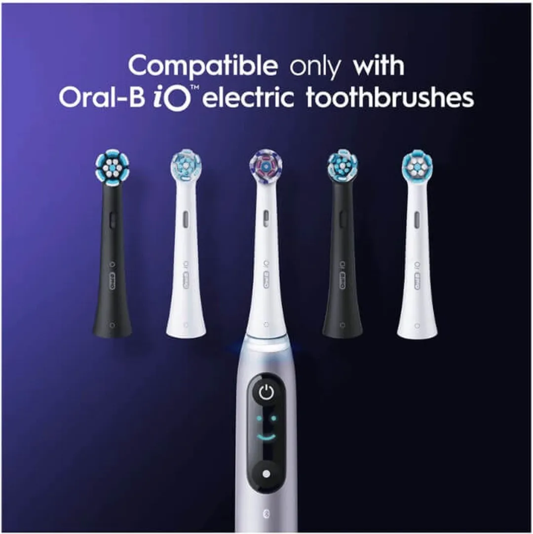 Oral-B iO Radiant White Opzetborstels 2 Stuks - Wit