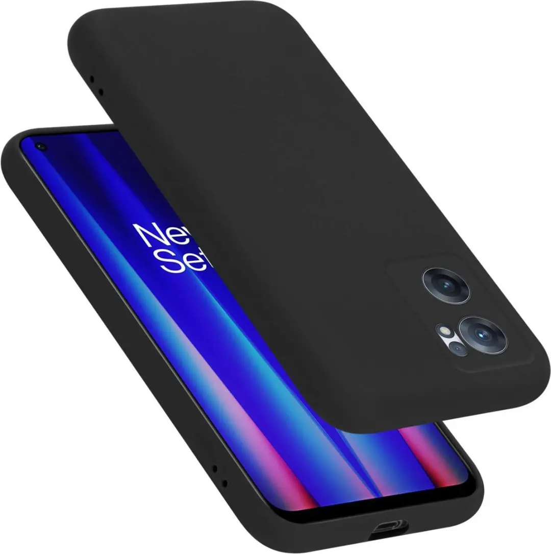 Cadorabo Hoesje geschikt voor OnePlus Nord CE 2 5G in LIQUID ZWART