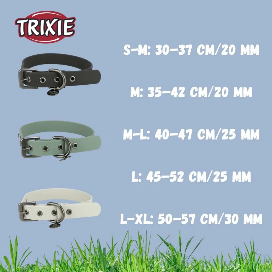 Trixie Halsband CityStyle M - Zwart - afbeelding 6 van 6