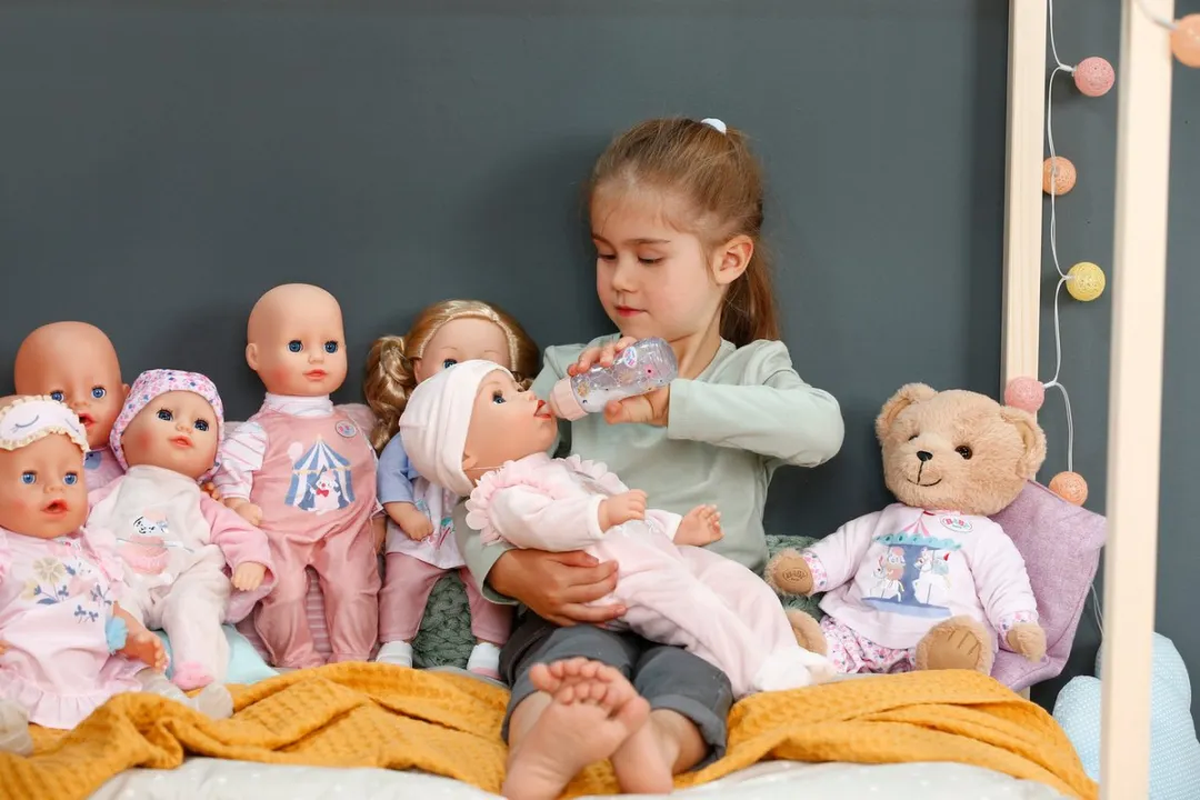 Baby Born Magisch Flesje 43cm - Meerkleurig