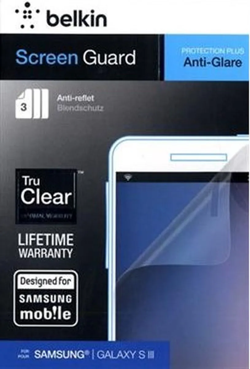 Belkin Screen Protector Anti-Glans voor Samsung Galaxy S3