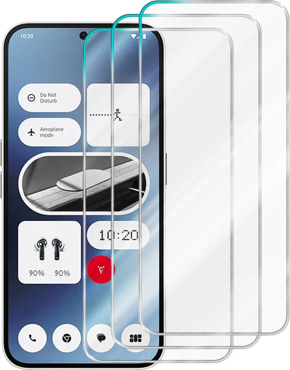 Cadorabo 3x Screenprotector geschikt voor Nothing 2a