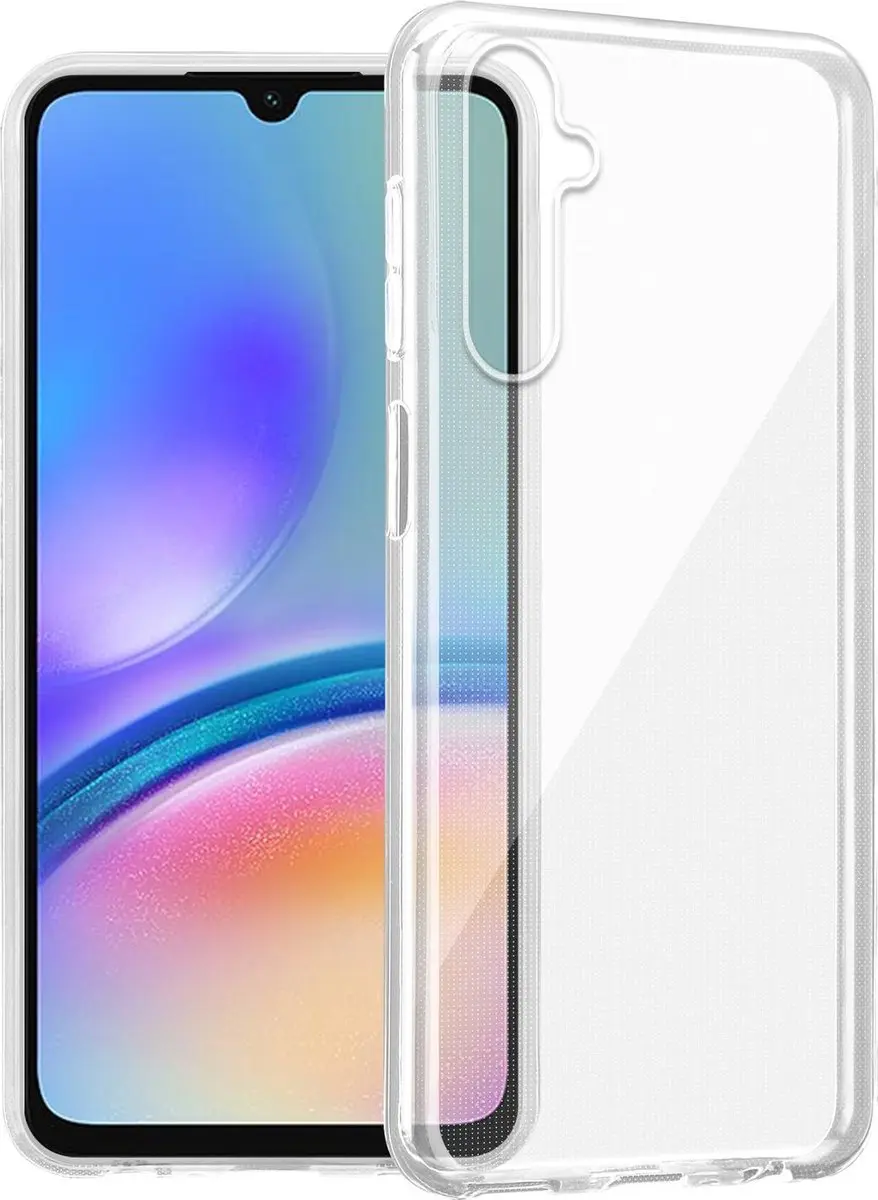 Cadorabo Hoesje geschikt voor Samsung Galaxy A05s in VOLLEDIG TRANSPARANT
