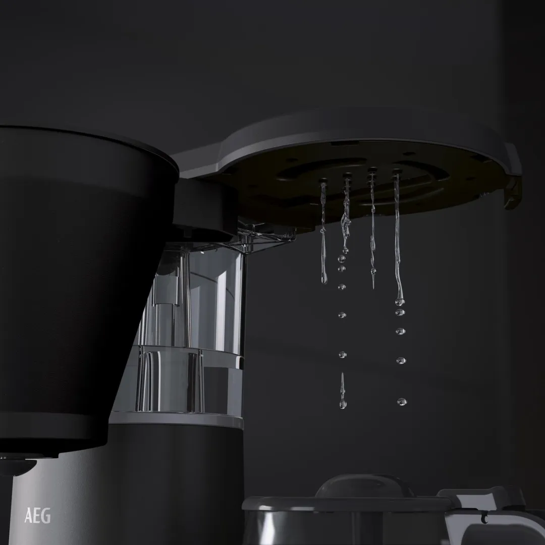 AEG CM7-1-4MTM Koffiezetapparaat - 8 Kopjes - 1.1L - Grijs
