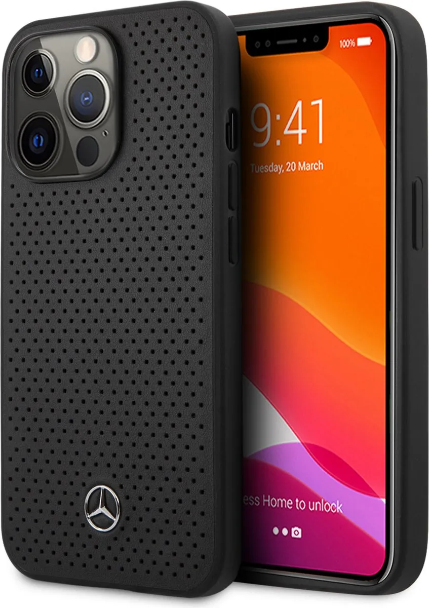 Mercedes-Benz Leather Back Cover iPhone 13 Pro