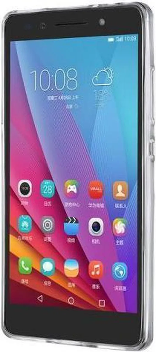 Huawei Honor 7 TPU Back Cover - Transparant