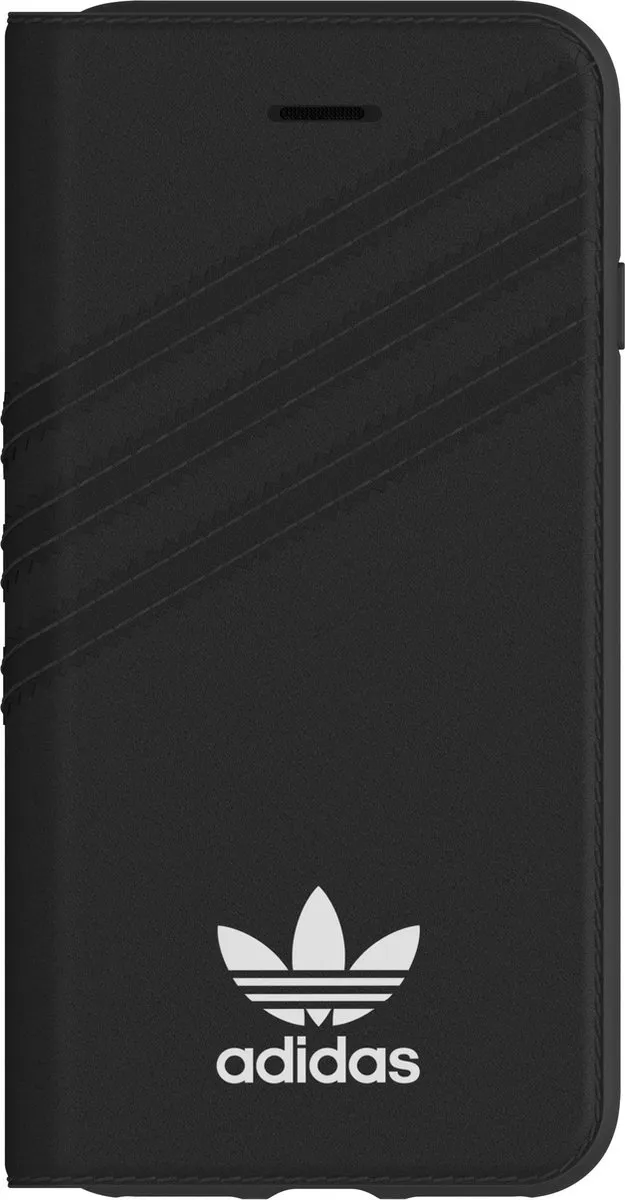 adidas Originals Booklet Case Suede - iPhone 6/8/SE Zwart - afbeelding 4 van 5