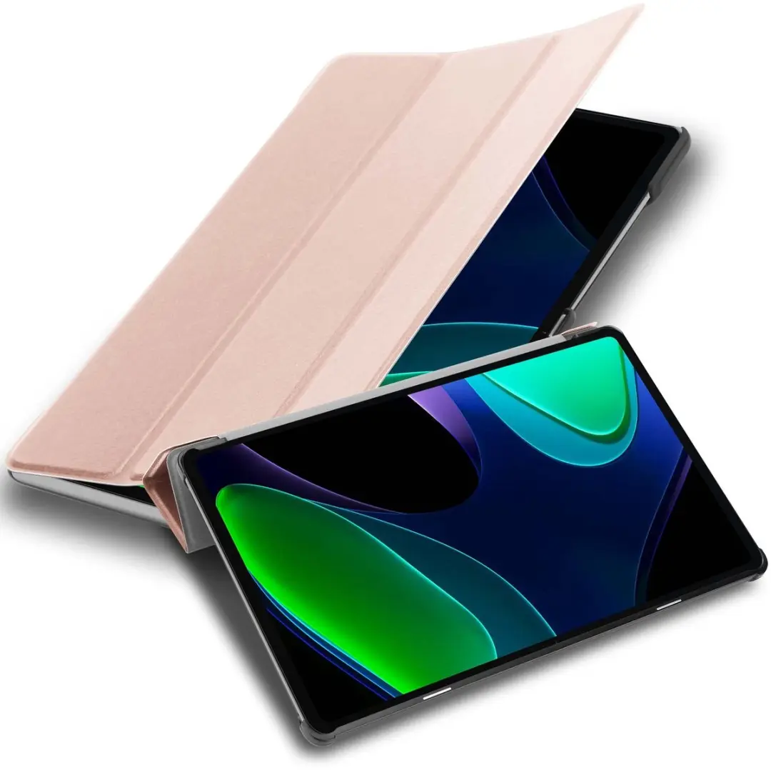 Cadorabo Tablet Hoesje geschikt voor Xiaomi Pad 6 in Pastel roségoud