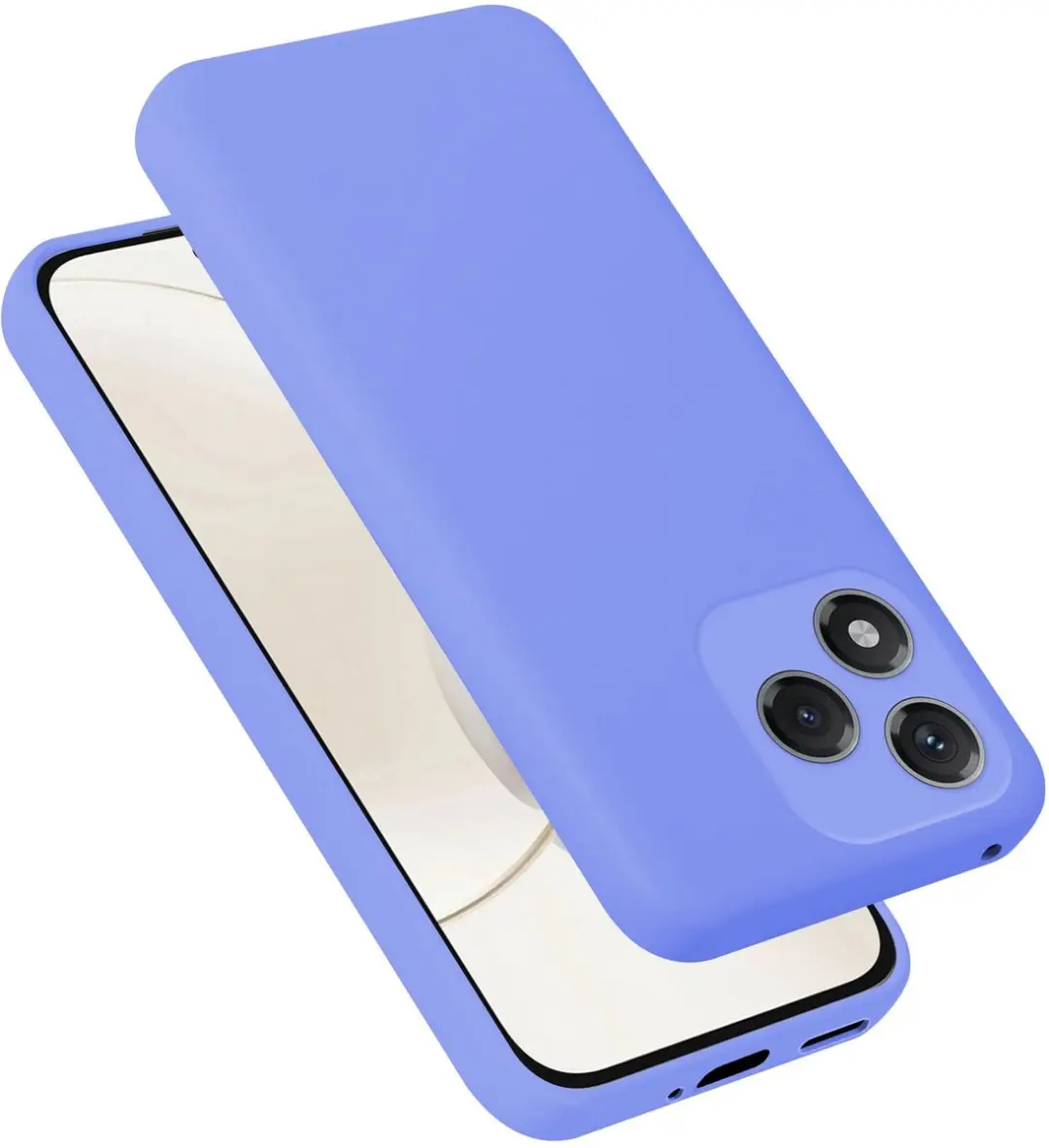 Cadorabo Hoesje geschikt voor Honor 400 Lite Case in Liquid Lichte Paars Bescher