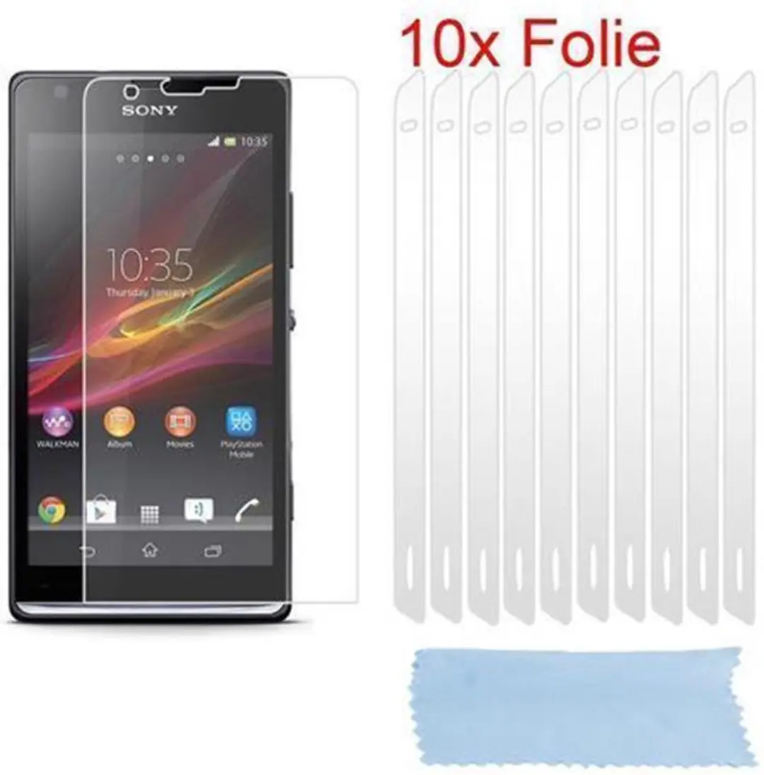Cadorabo Schermbeschermers geschikt voor Sony Xperia Z1