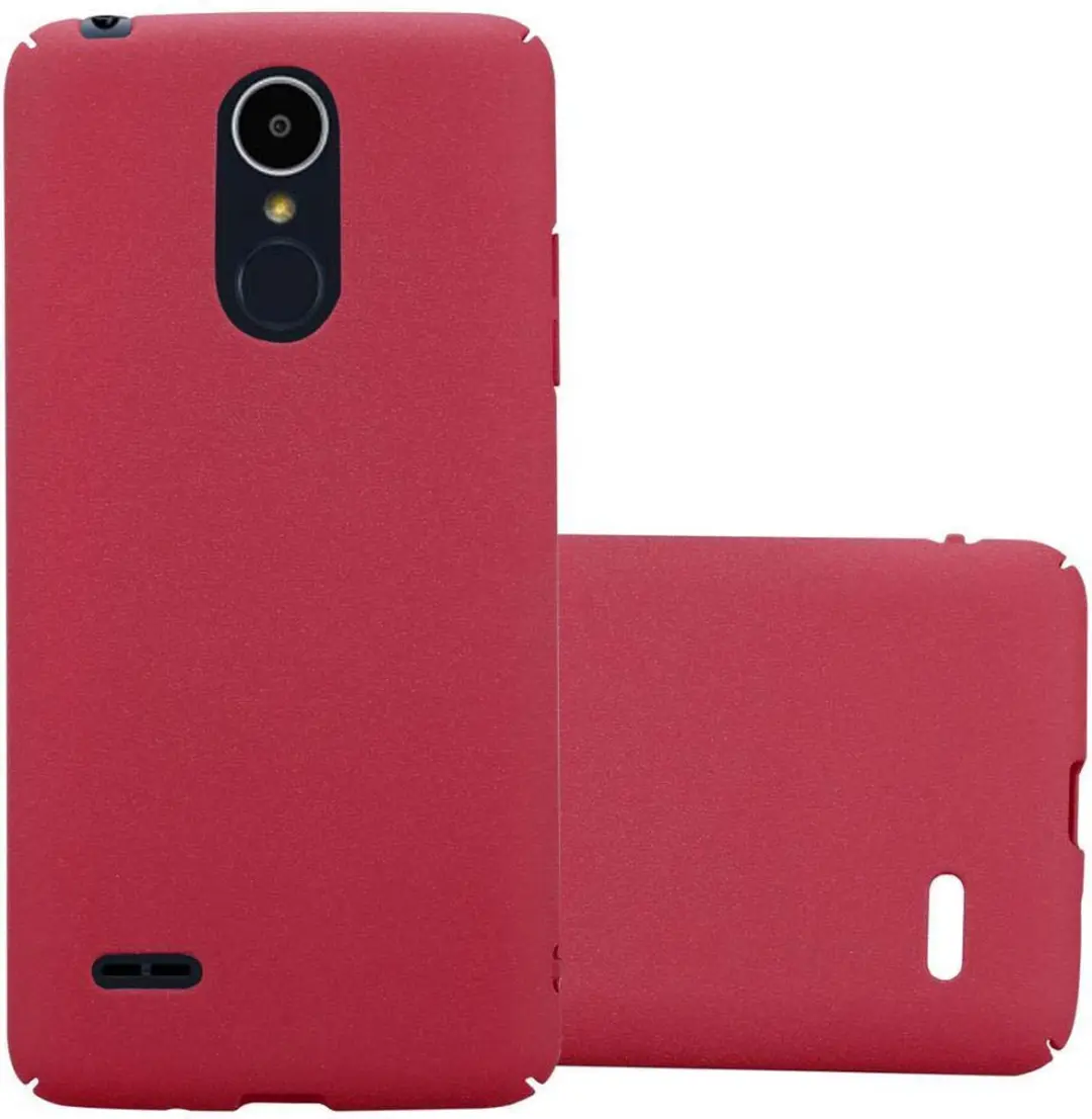 Cadorabo Hoesje geschikt voor LG K8 2017 in FROSTY ROOD