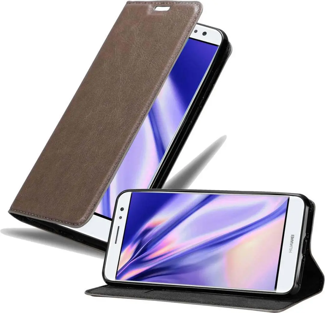 Cadorabo Hoesje geschikt voor Huawei NOVA PLUS in KOFFIE BRUIN