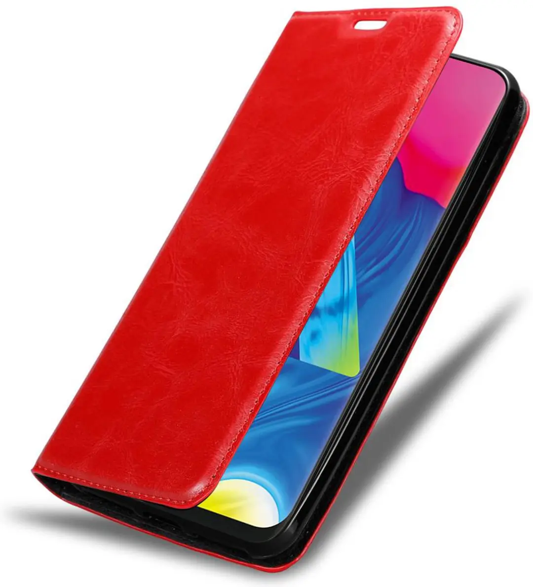 Cadorabo Hoesje geschikt voor Samsung Galaxy A10 / M10 in APPEL ROOD