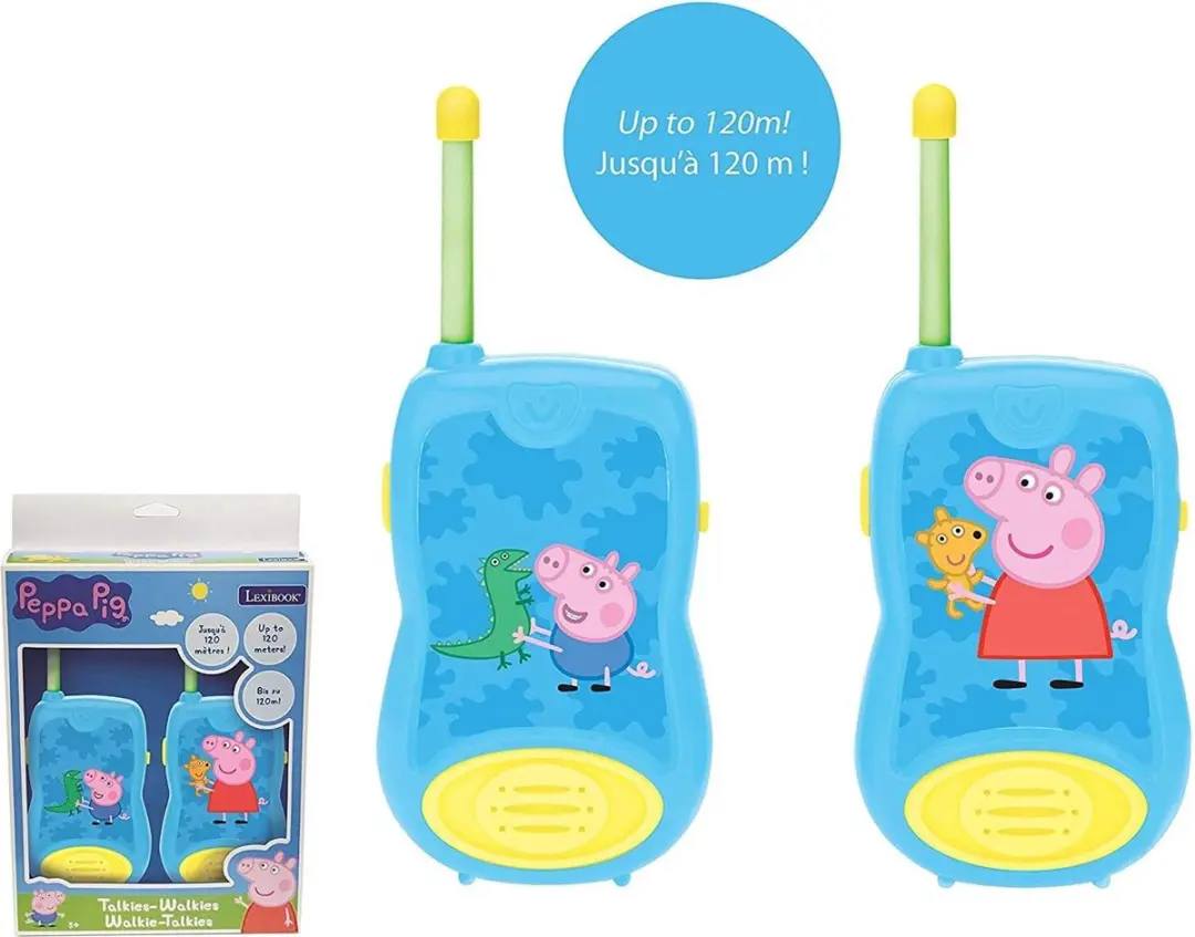 Peppa Pig walkie-talkies tot 120m