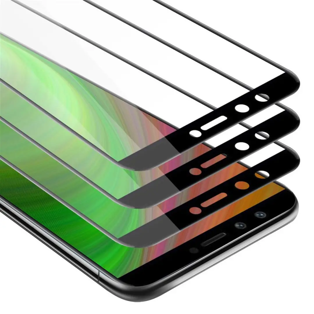 Cadorabo 3x Screenprotector geschikt voor Honor 9 LITE Volledig scherm pantserfo