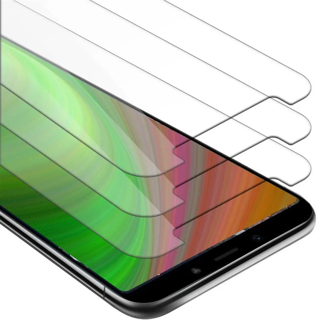 Cadorabo 3x Screenprotector geschikt voor Xiaomi Mi A2 / Mi 6X