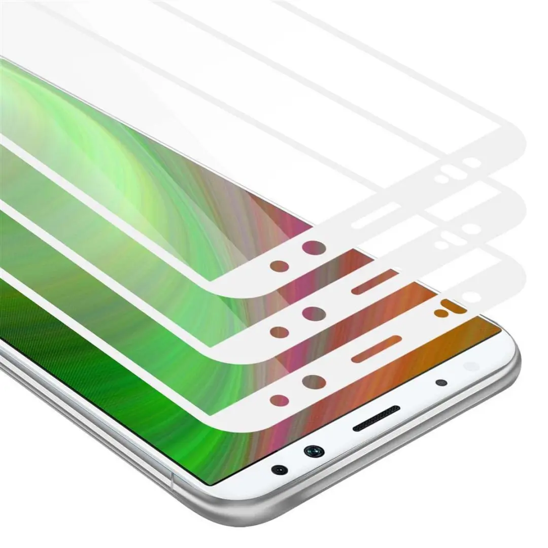 Cadorabo 3x Screenprotector geschikt voor Huawei MATE 10 LITE Volledig scherm pa