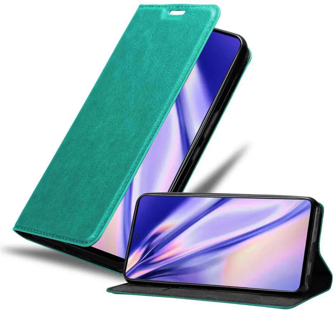 Cadorabo Hoesje geschikt voor Samsung Galaxy A51 4G / M40s in BENZINE TURKOOIS