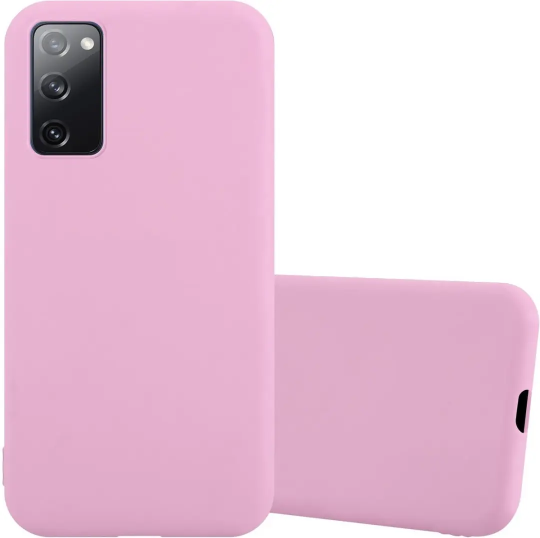 Cadorabo Hoesje geschikt voor Samsung Galaxy S20 FE in CANDY ROZE
