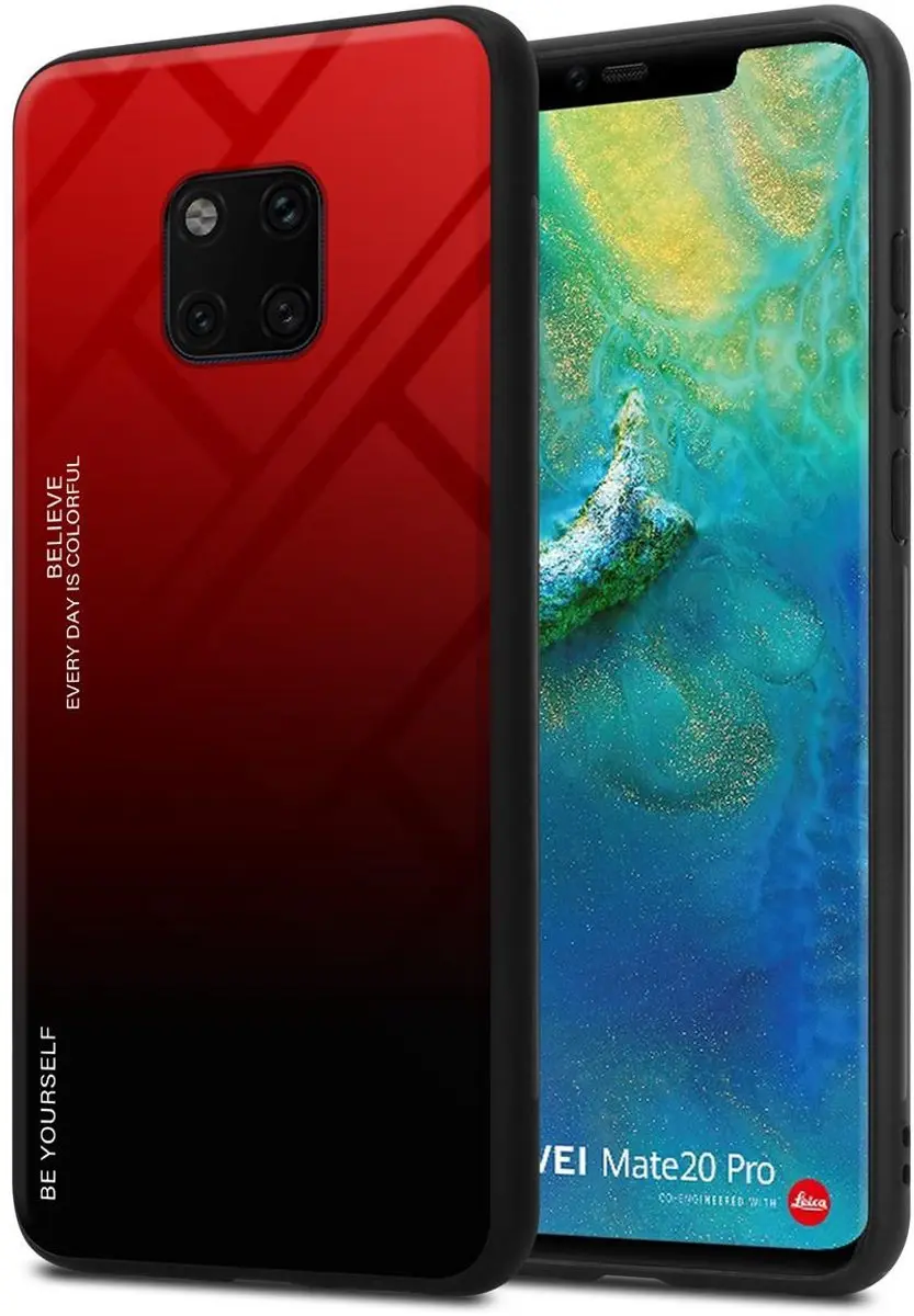 Cadorabo Hoesje geschikt voor Huawei MATE 20 PRO in ROOD