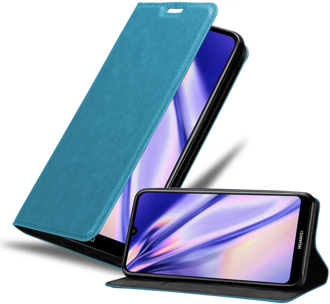 Cadorabo Hoesje geschikt voor Huawei Y6S in BENZINE TURKOOIS
