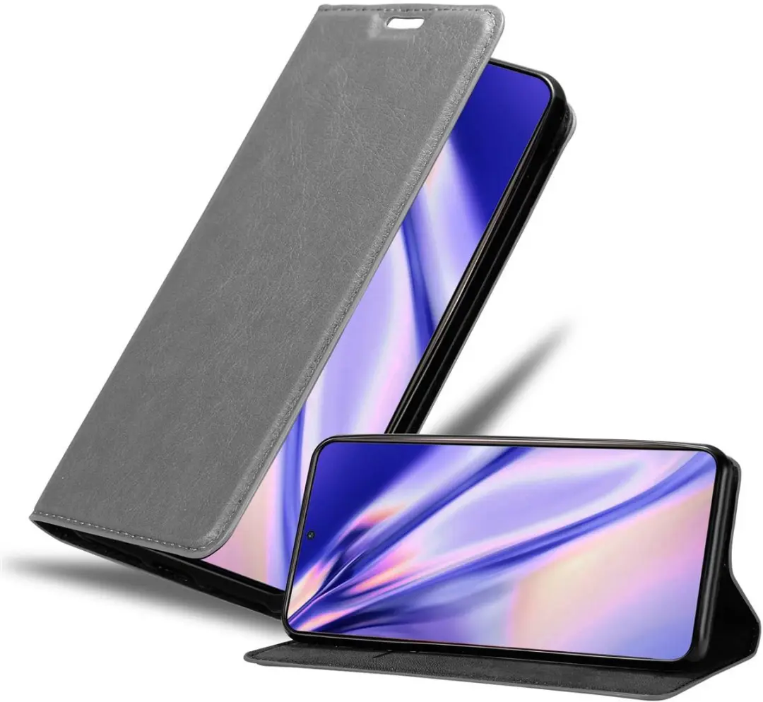 Cadorabo Hoesje geschikt voor Samsung Galaxy S21 5G in TITANIUM GRIJS