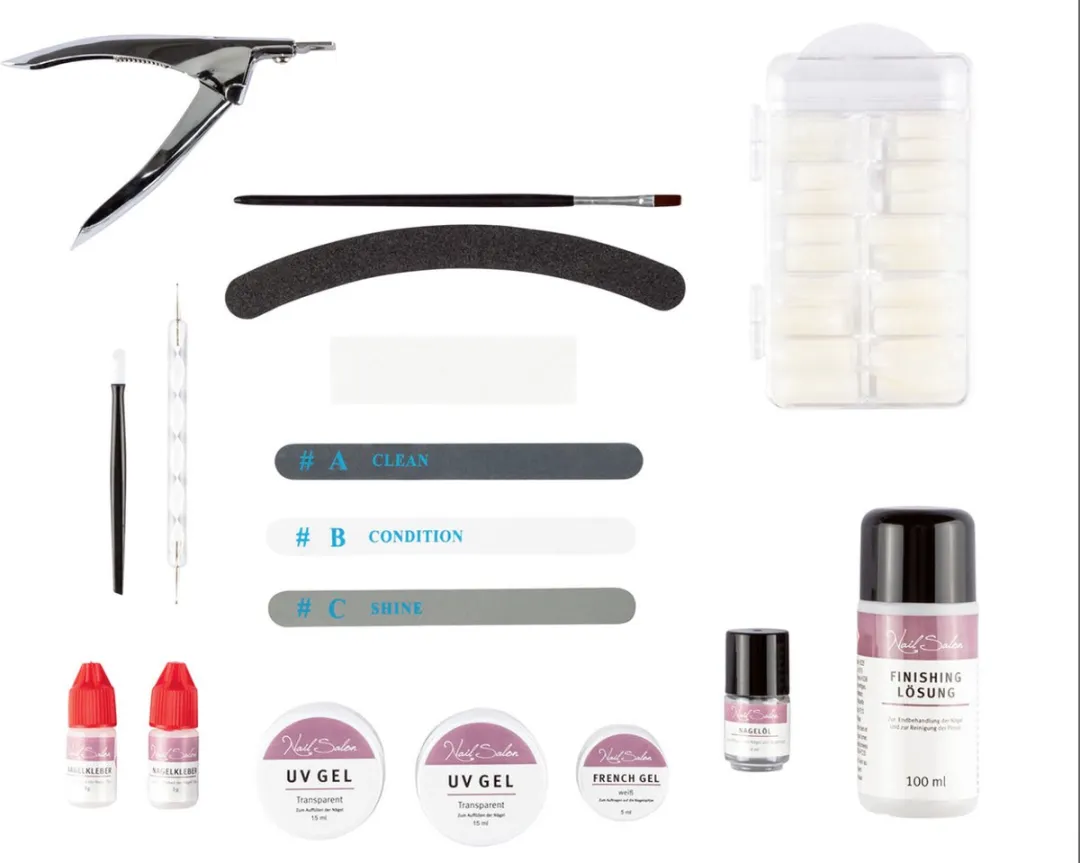 Uv Lamp Gelnagels/gellak Starterspakket - 217 onderdelen - Wit