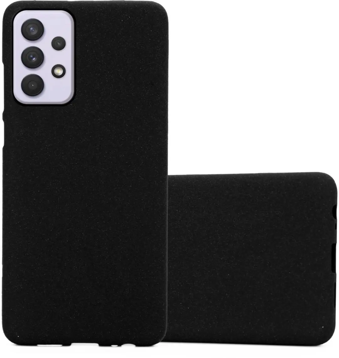 Cadorabo Hoesje geschikt voor Samsung Galaxy A33 5G in FROST ZWART