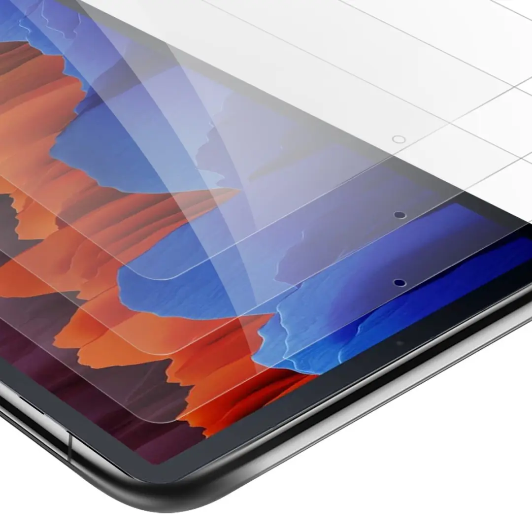 Cadorabo 3x Screenprotector geschikt voor Samsung Galaxy Tab S7 (11 Zoll) in KRI
