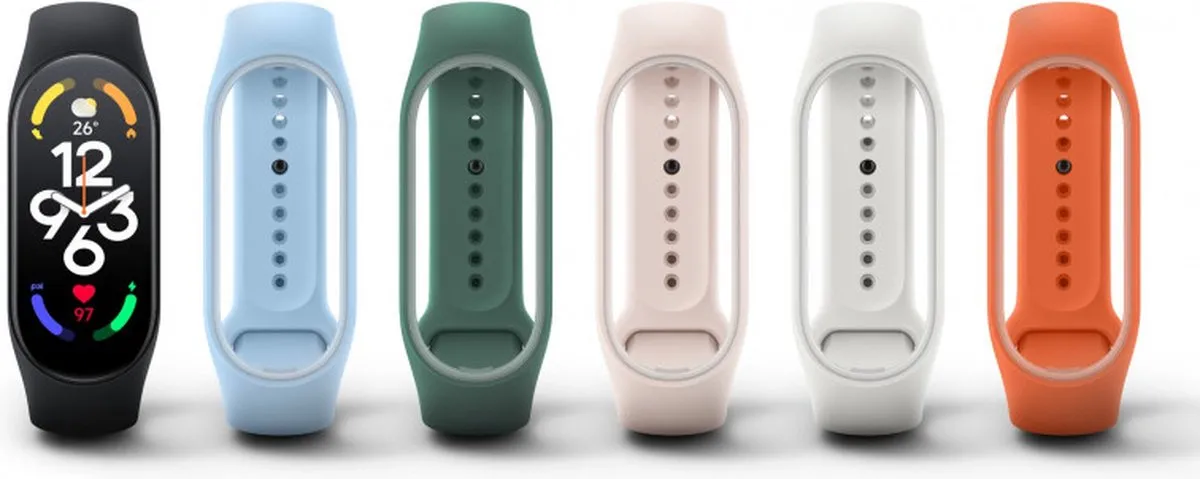 Xiaomi Siliconen Horlogebandje Mi Band 7 - Roze