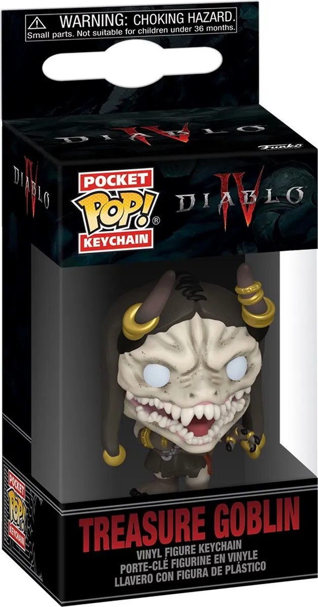 Funko Diablo Treasure Goblin Pocket Keychain - Multi