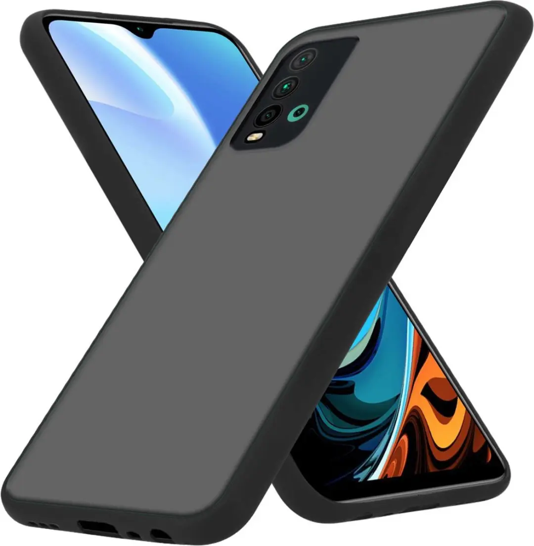Cadorabo Hoesje geschikt voor Xiaomi RedMi 9T in MATT ZWART