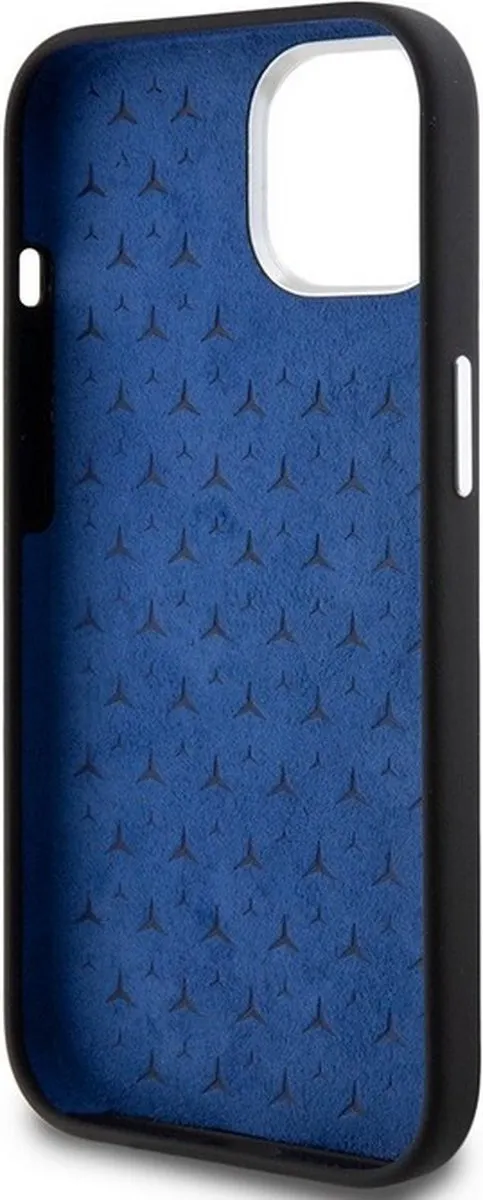 Mercedes-Benz Silicone Back Case iPhone 15 - MagSafe - Zwart