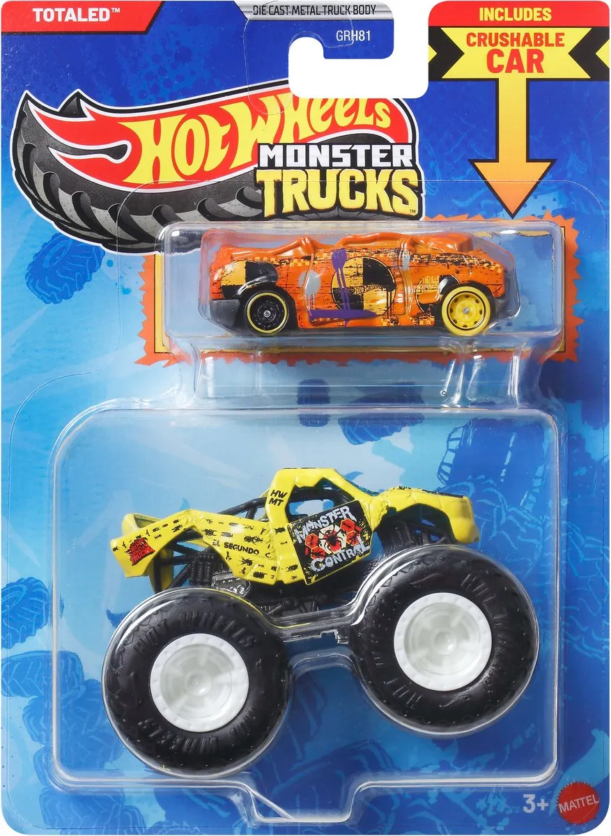 Hot Wheels Monster Truck Totaled JJT54