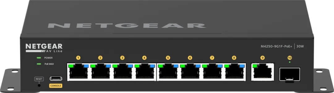 Netgear GSM4210PD-100EUS Switch - 8x PoE 110W