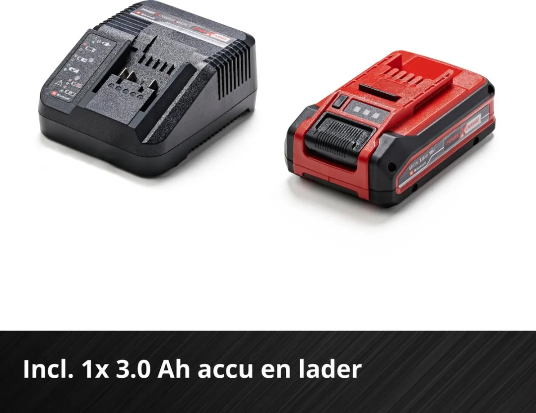 Einhell Accu Grasmaaier GE-CM 18/30 Li Kit - 30cm - 25L - afbeelding 6 van 6