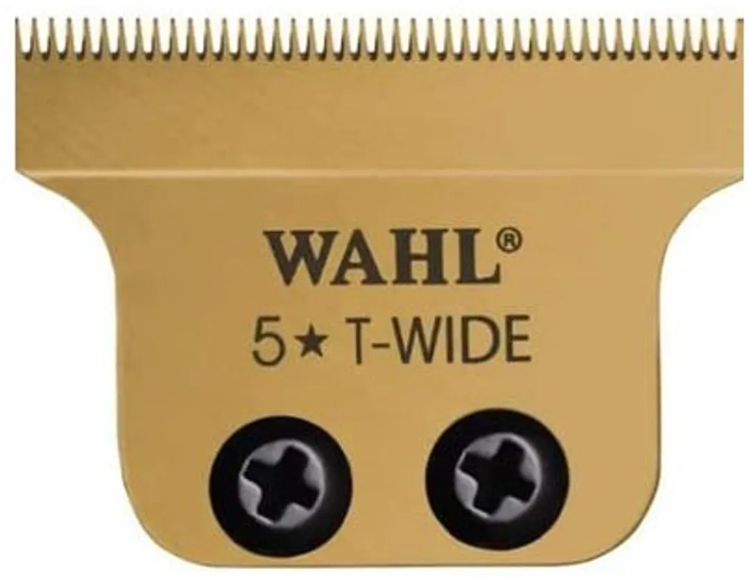 Wahl Opzetkam Gold Detailer T-Wide - Zwart - afbeelding 6 van 6