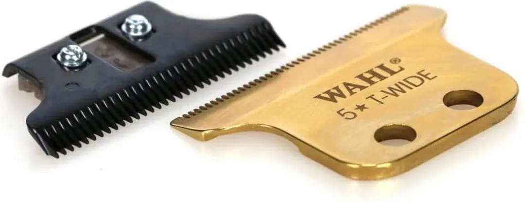 Wahl Opzetkam Gold Detailer T-Wide - Zwart