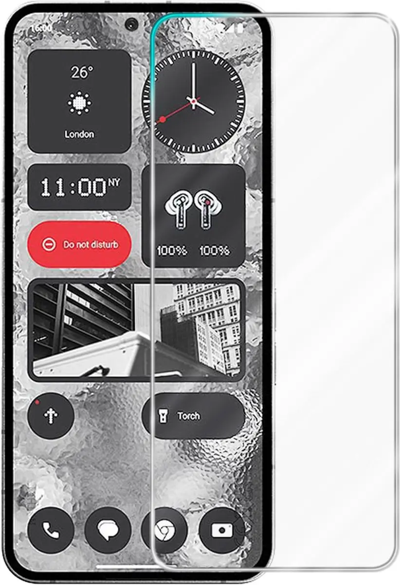Cadorabo Screenprotector geschikt voor Nothing 2
