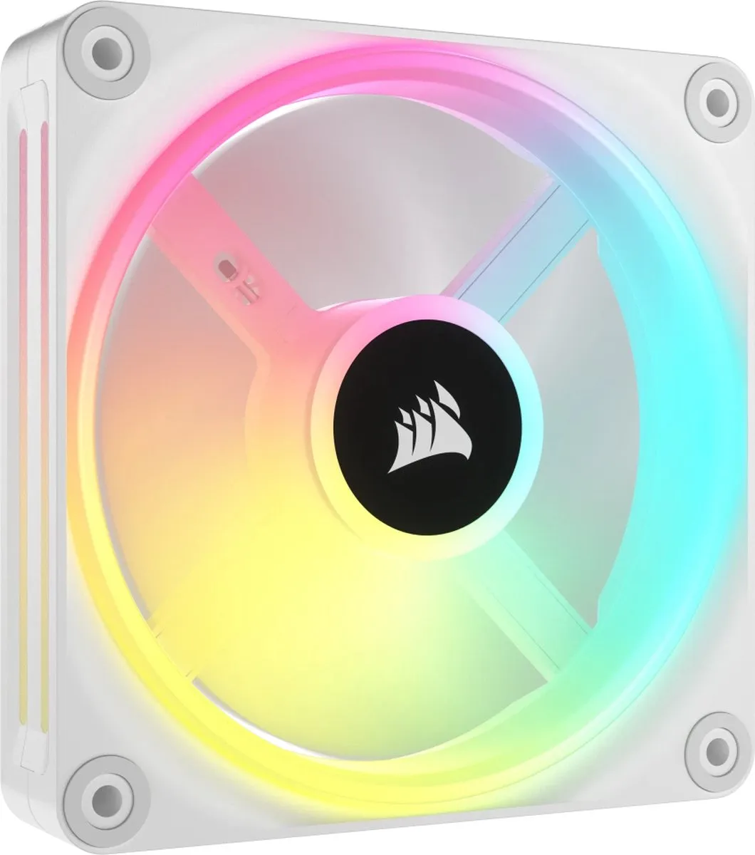 Corsair QX120 RGB Starter Kit CO-9051006-WW - 3x Ventilatoren - iCUE LINK-hub - Wit