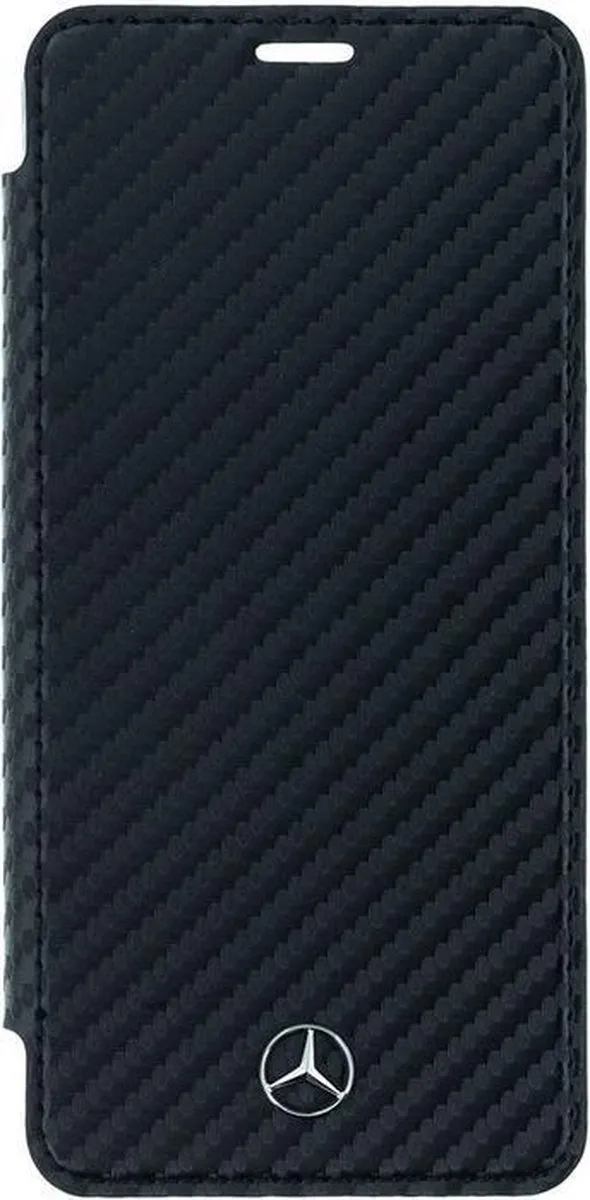 Mercedes-Benz Dynamic Carbon Hoes Samsung Galaxy S9 - 2 Stuks - Zwart
