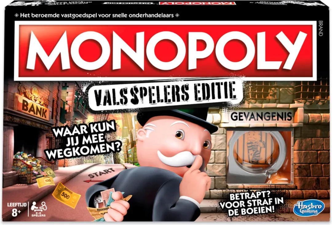 Monopoly Valsspelers Editie Gezelschapsspel