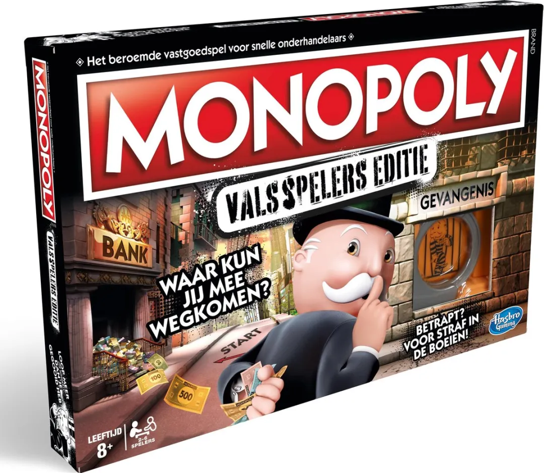 Monopoly Valsspelers Editie Gezelschapsspel - 2-6 Spelers