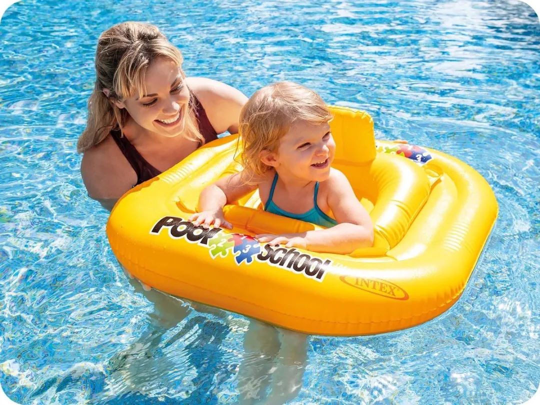 Intex Baby Zwemband 56587 - 79x79cm - Geel - afbeelding 6 van 6